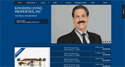 Desktop Screenshot of kingdomlivingproperties.com