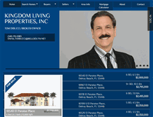 Tablet Screenshot of kingdomlivingproperties.com